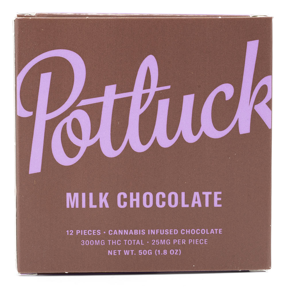 Potluck 300mg THC Chocolate Bars - Image 2